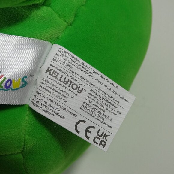 Kellytoy Disney Squishmallows Tangled Pascal Green Plush Toy Stuffed Animal 8 in - Picture 7 of 9